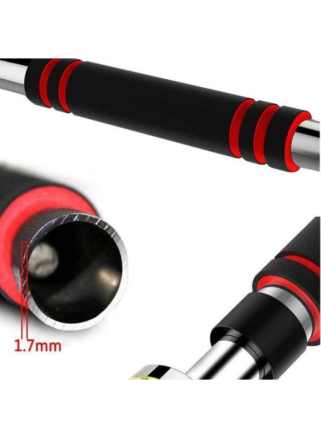 AVELORNOV Adjustable Telescopic Doorway Pull Up & Chin Up Bar for Home Gym Exercise (60-100 cm) - Image 3